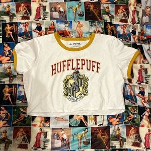Harry Potter Hufflepuff Crop Top